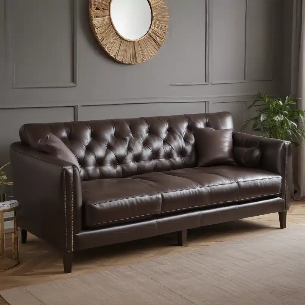 Add Sophistication with Luxe Leather Sofas