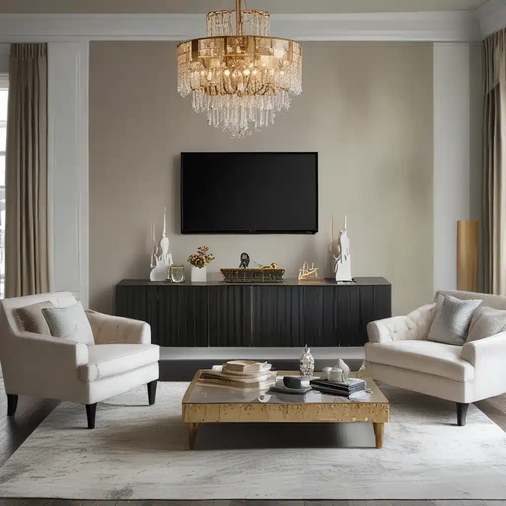 Amp Up Glamour in the Living Room