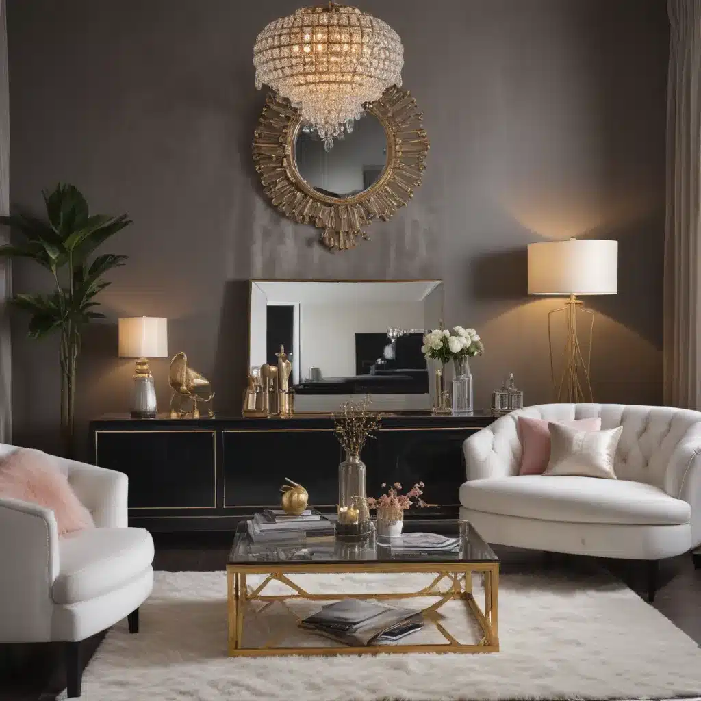 Amp Up the Glam Factor in Your Living Room