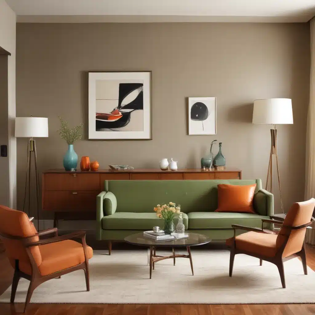 Attain Hotel Style with Sleek Mid-Century Pieces