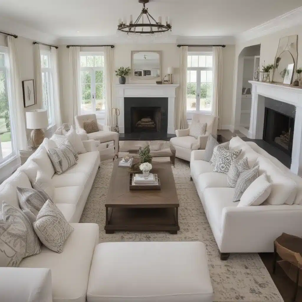 Balance And Symmetry: Arranging Furniture With A Custom Sectional