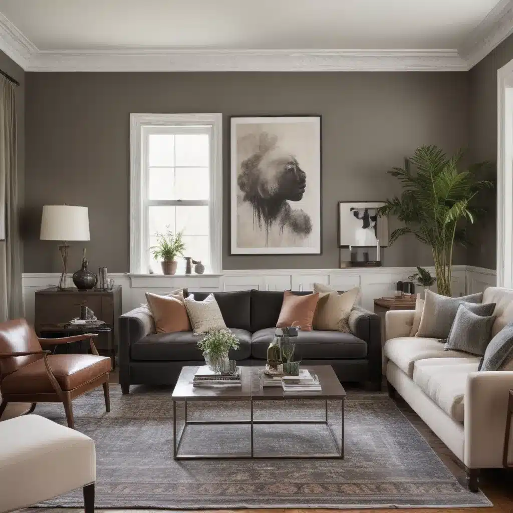 Balance Hard and Soft in Your Masculine Living Room