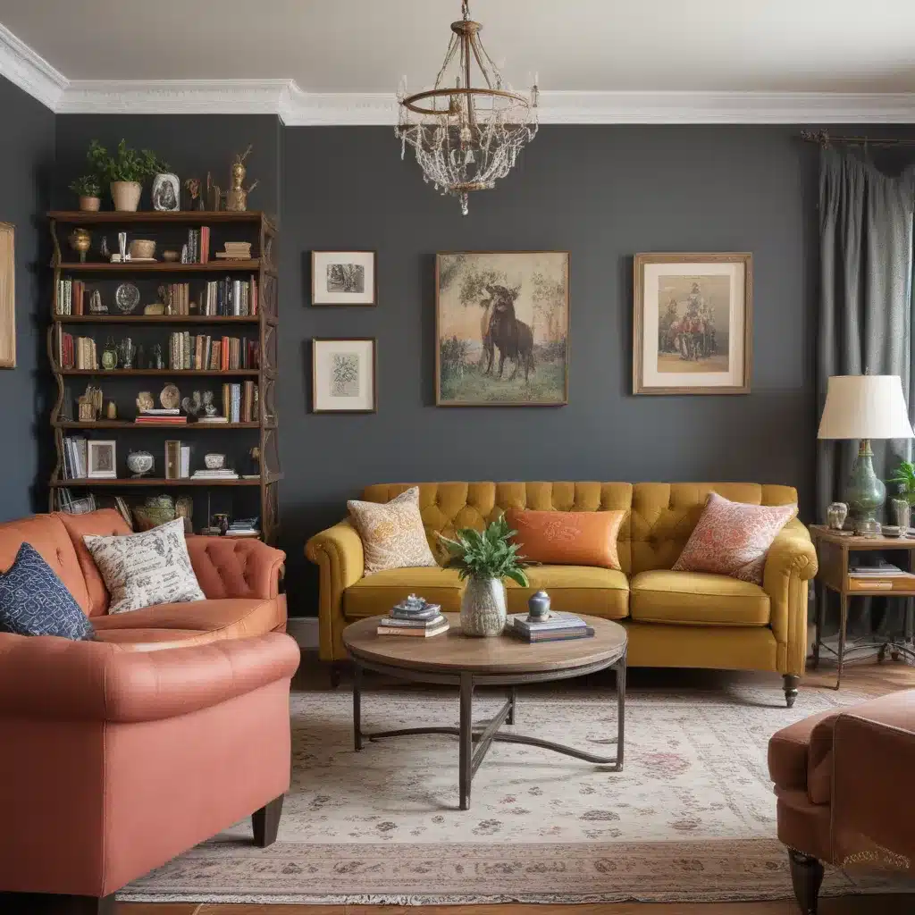 Blending Old and New in Your Eclectic Living Room