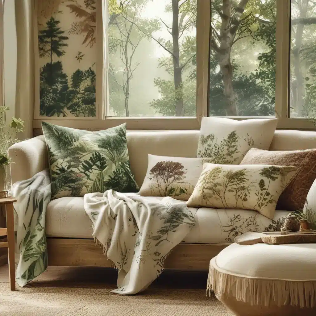 Bring The Outdoors In With Nature-Inspired Fabrics