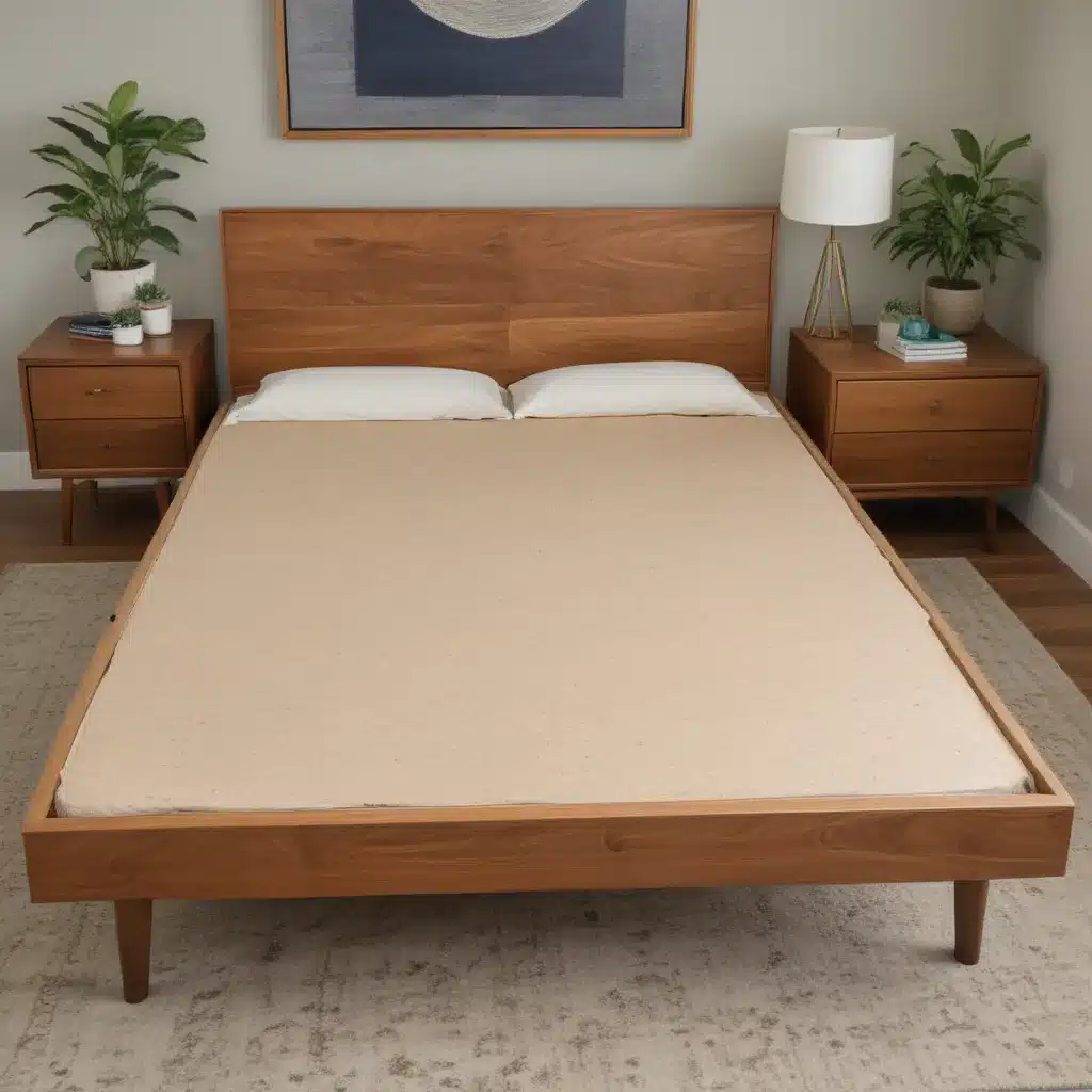 Build Your Own Mid-Century Modern Platform Bed