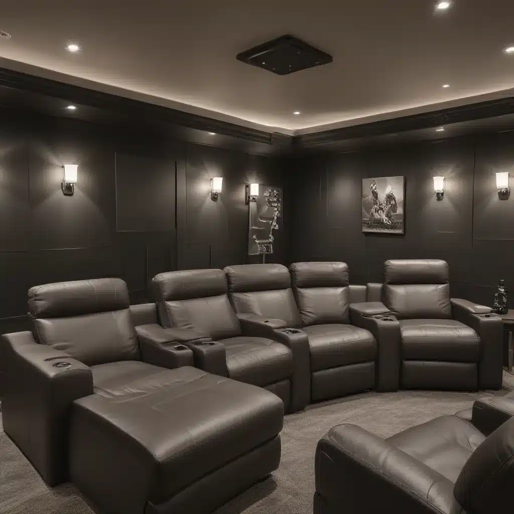 Cinematic Style: Home Theater Seating & Style