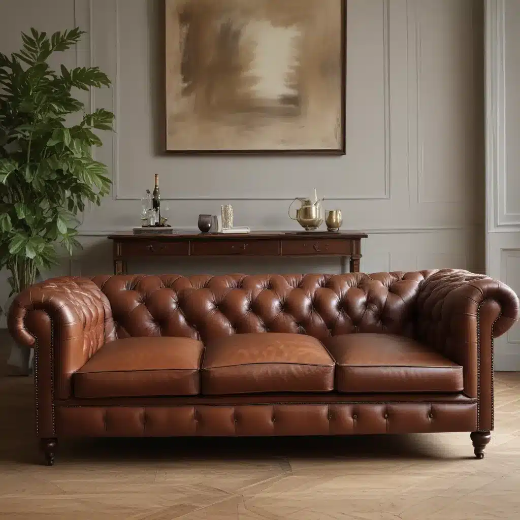 Classic Chesterfield Touches Add English Refinement to Modern Design