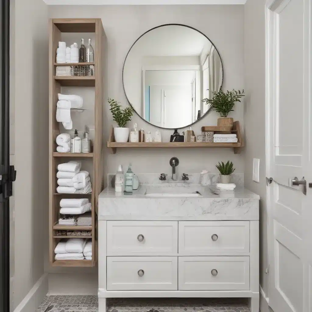 Clever Bathroom Storage Ideas that FREE Up Counter Space