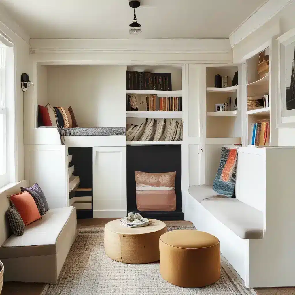 Clever Tricks for Fitting More Seating Into a Compact Room
