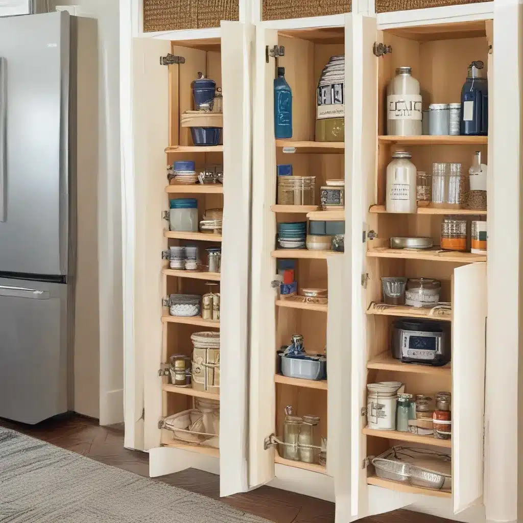 Clever Ways to Use Narrow Cabinet SPACE