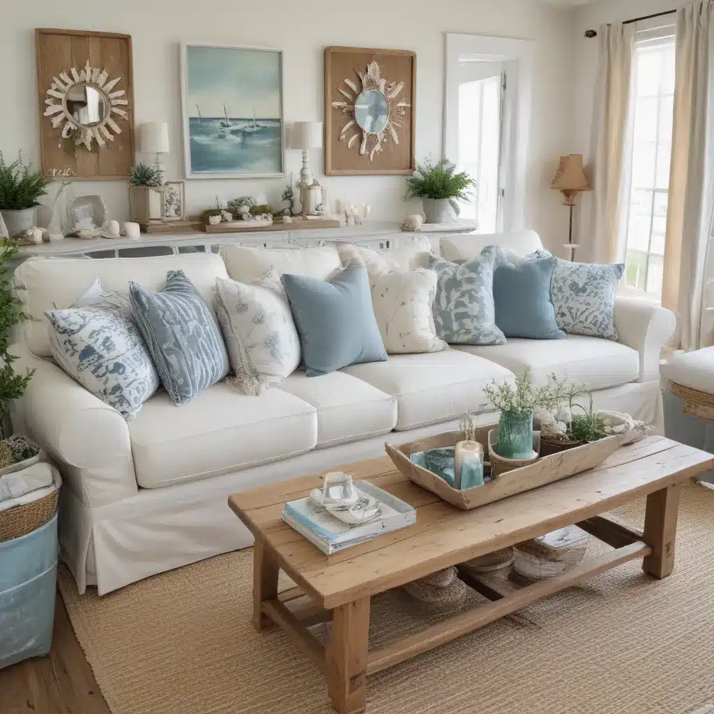 Coastal Style Sofa Decor for Relaxed Weekends