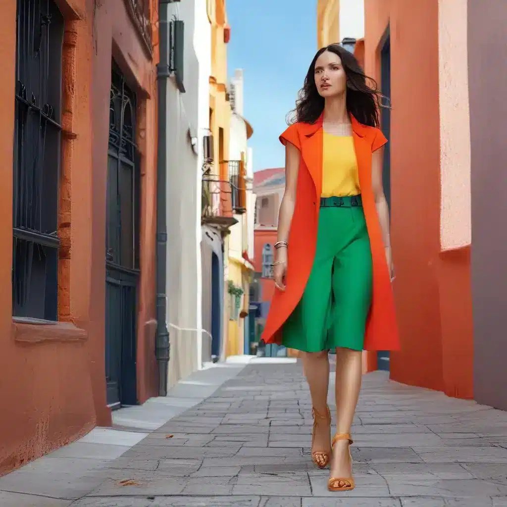 Color Blocking Makes a Bold Statement