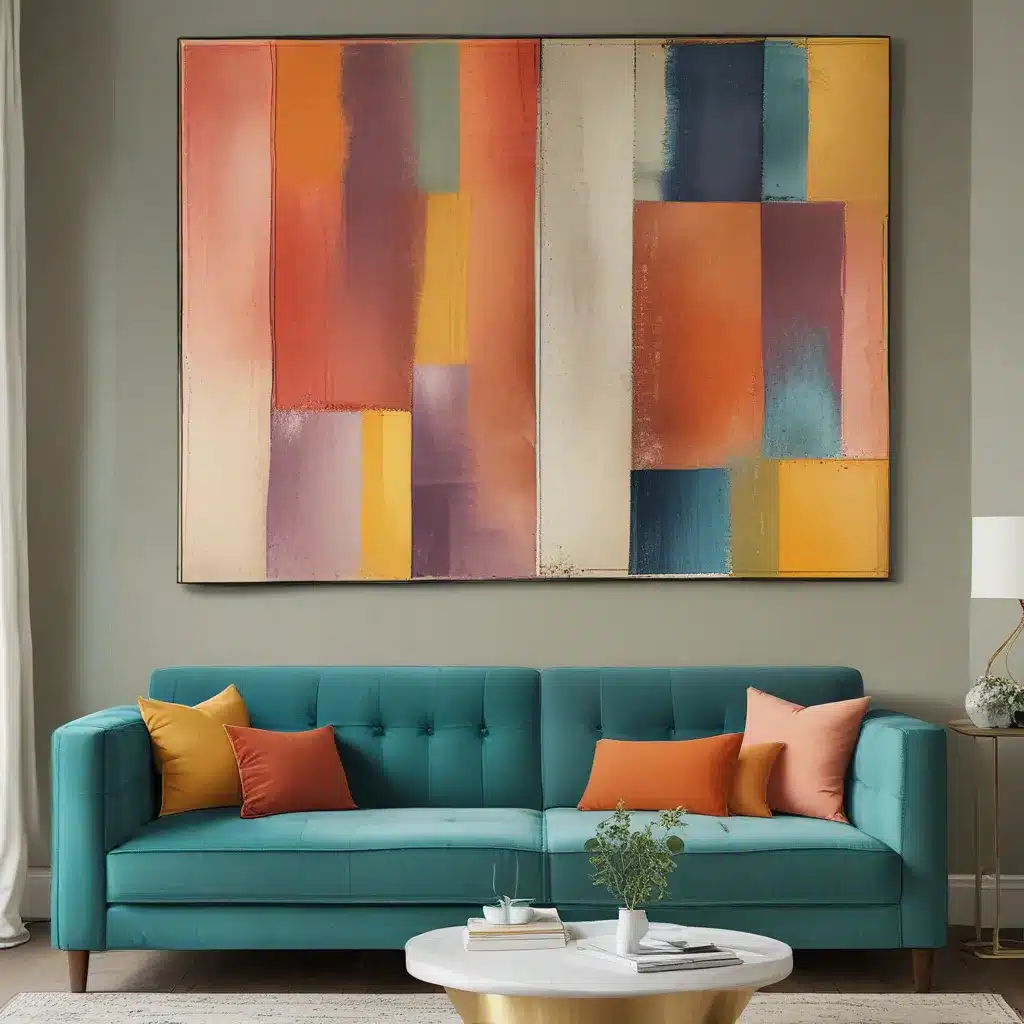 Complementary Colors: Choosing Artwork for Your Sofa