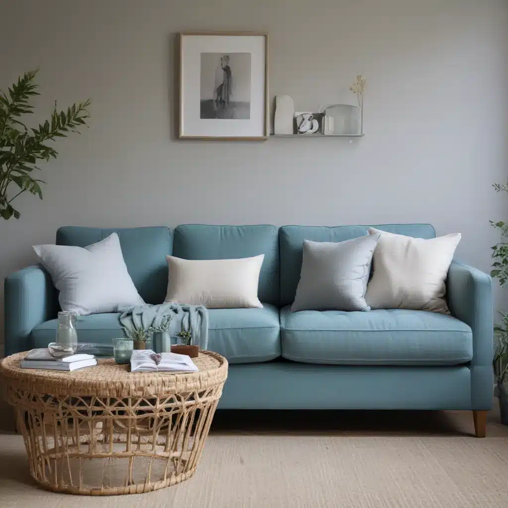 Cool Tones for a Calm and Collected Sofa Style