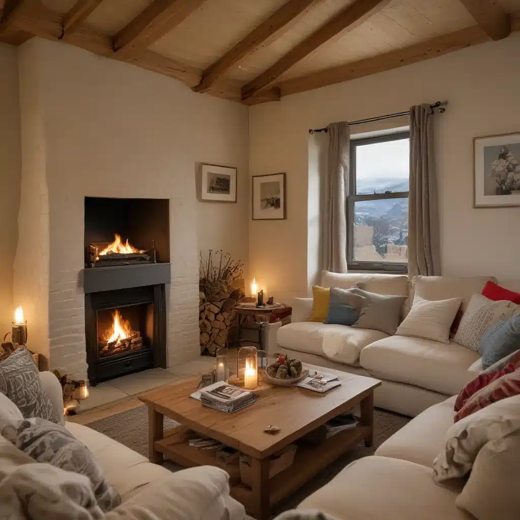 Cozy Up By the Fire in a Plush Corner Sofa