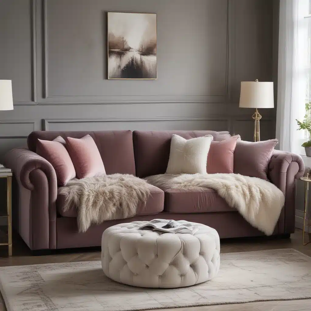 Cozy Up with Plush Velvet Sofas in Your Bedroom Sanctuary