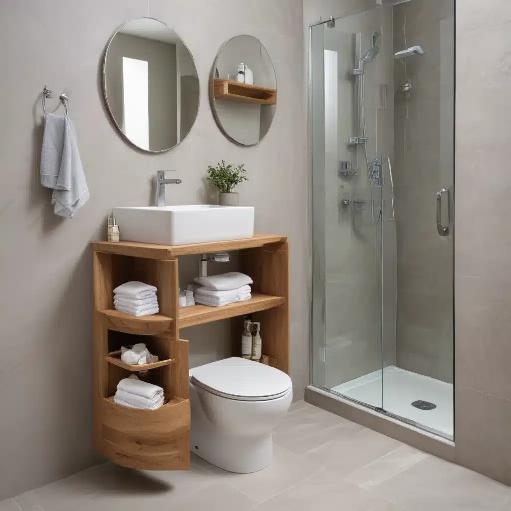 Creative Storage Solutions for Oddly Shaped Bathrooms