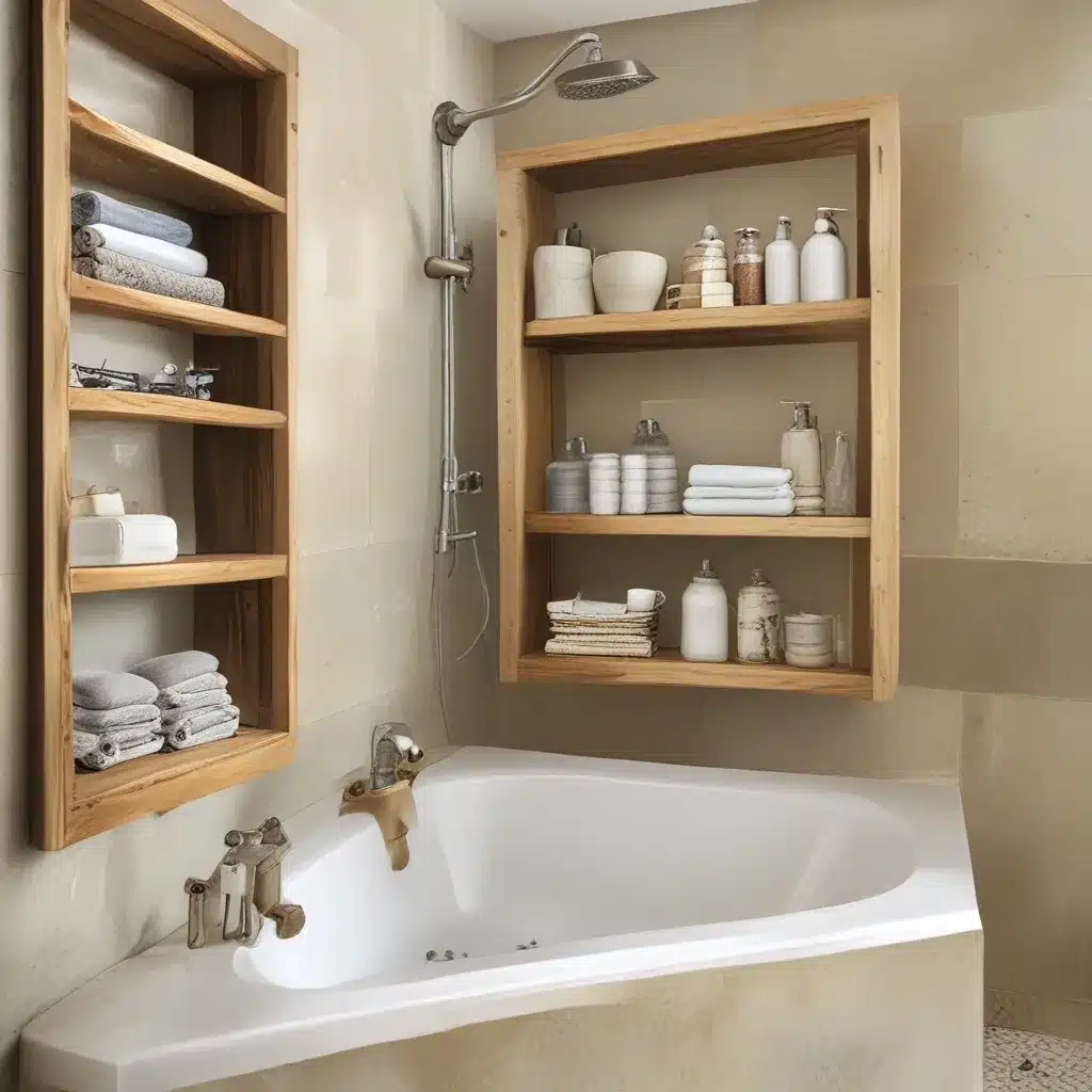 Creative Storage for Showers and Bathtubs