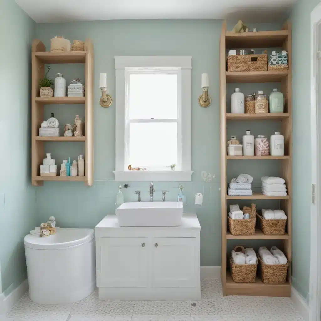 Creative Touches for Kid-Friendly Bathroom Storage