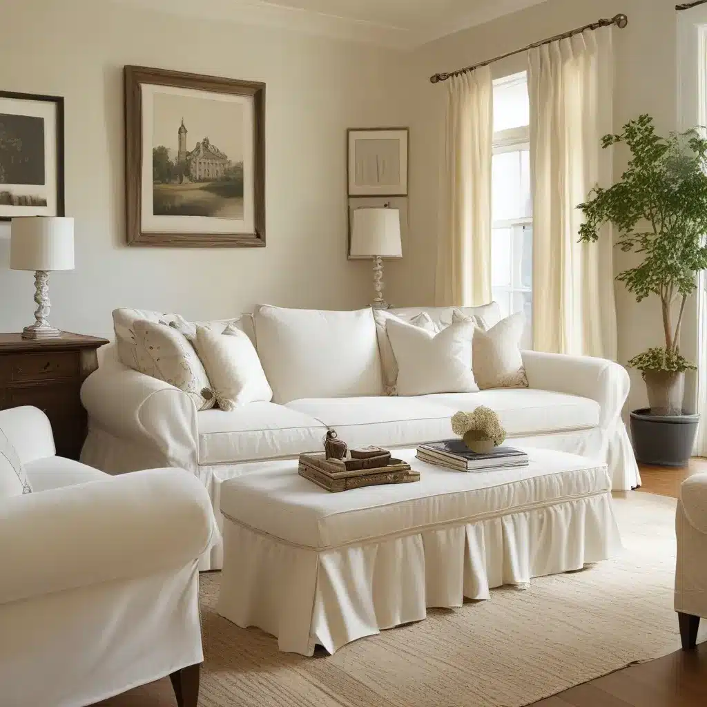 Custom Slipcovers Allow Rooms to Effortlessly Change and Evolve