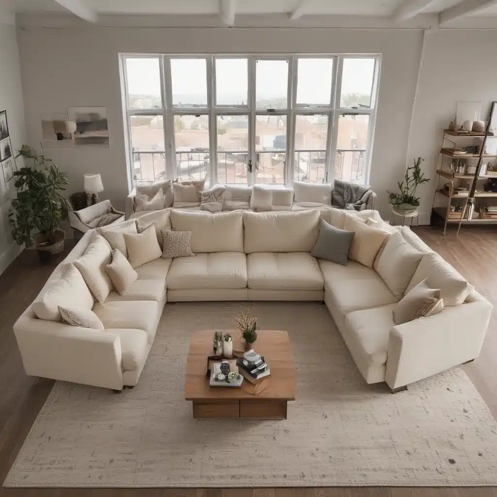 Custom U-Shaped Sofas: Flex Your Furniture