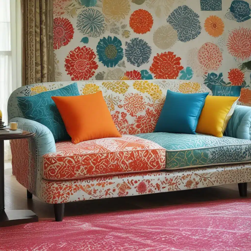 Customize Your Sofa with Bold Fabrics