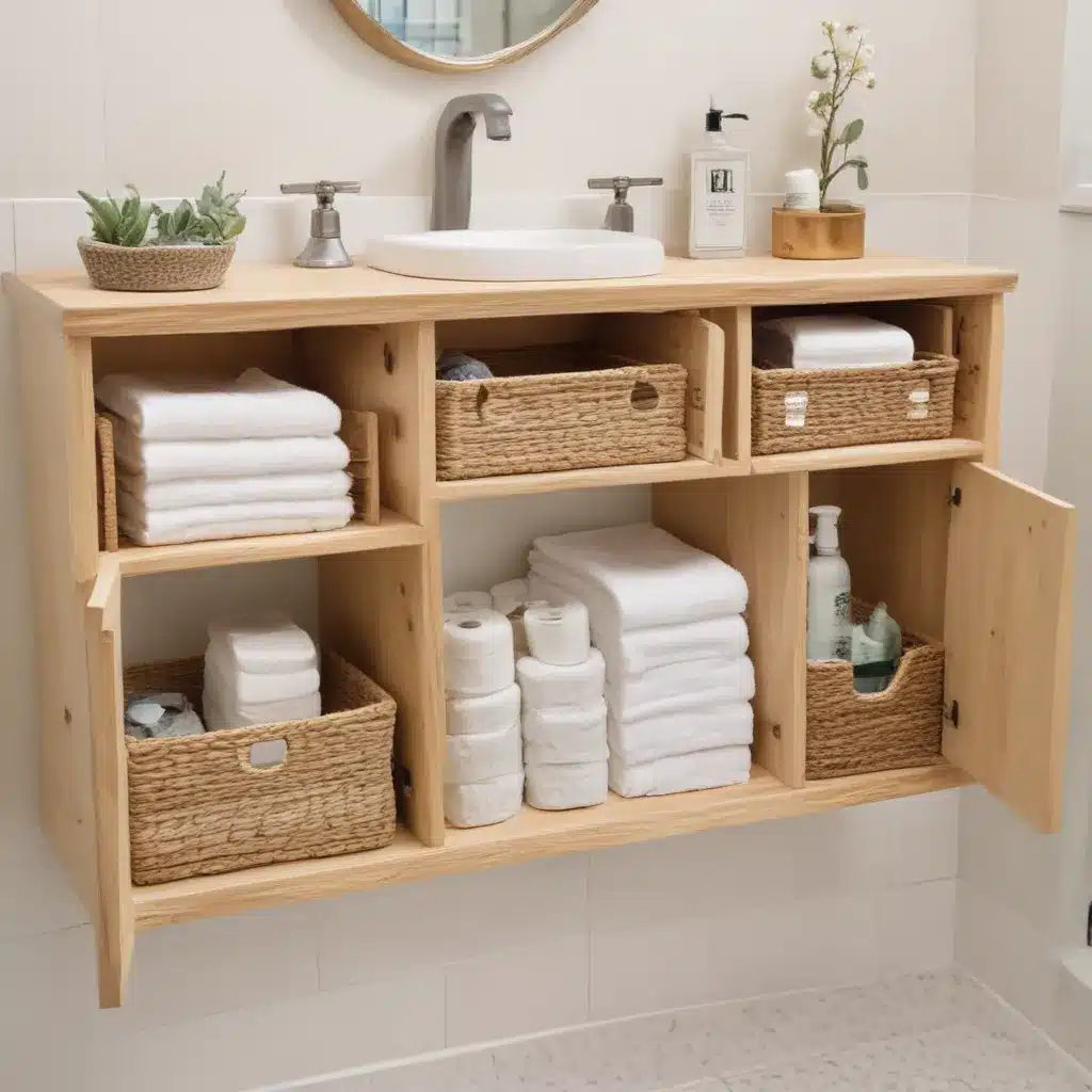 DIY Bathroom Storage Projects to Organize Your Space