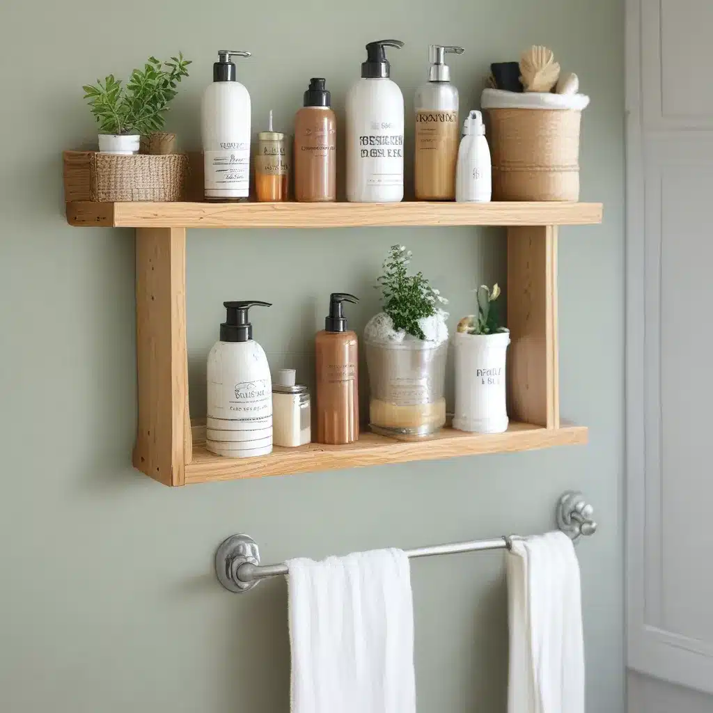 DIY Bathroom Storage for Renters