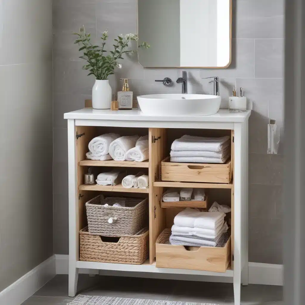 Declutter Your Bathroom in a Weekend with Storage Solutions