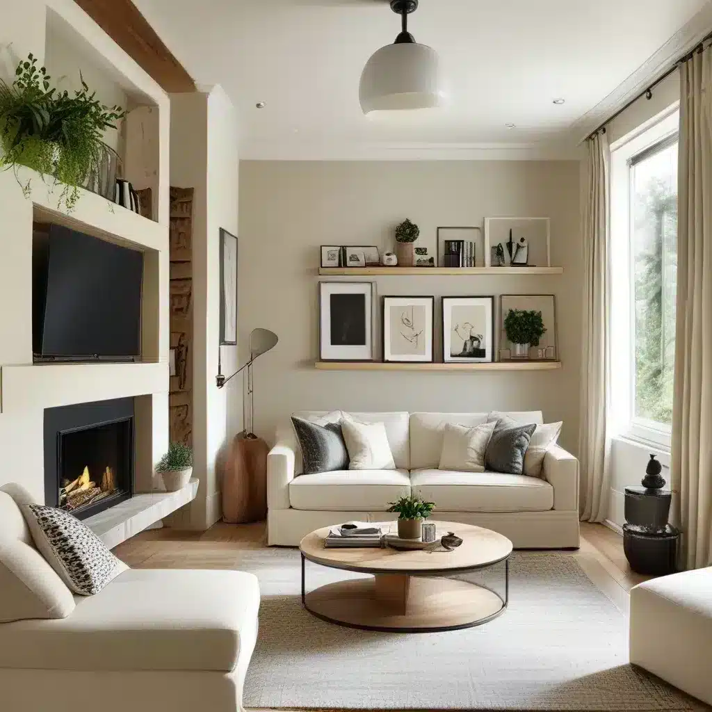 Decor Tricks to Visually Enlarge Tight Living Rooms