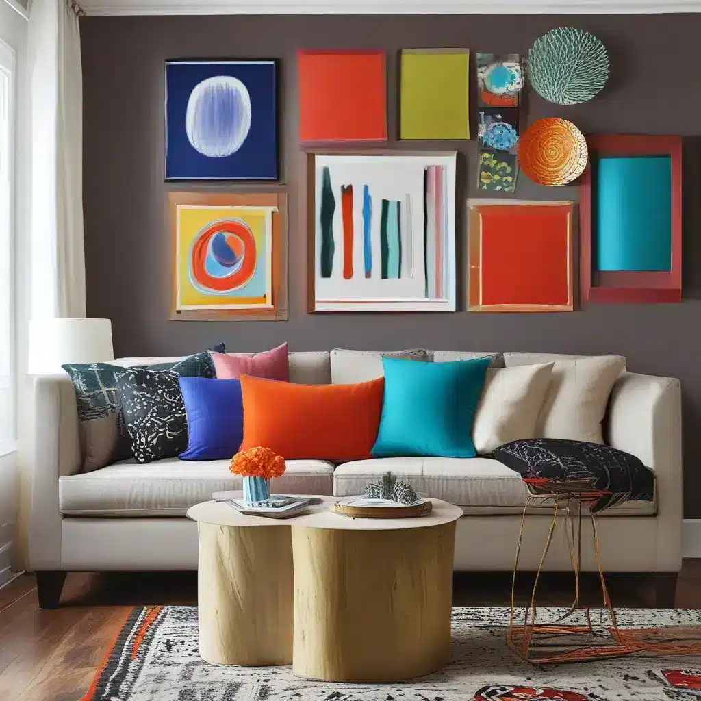 Decorating with Pops of Bold Color