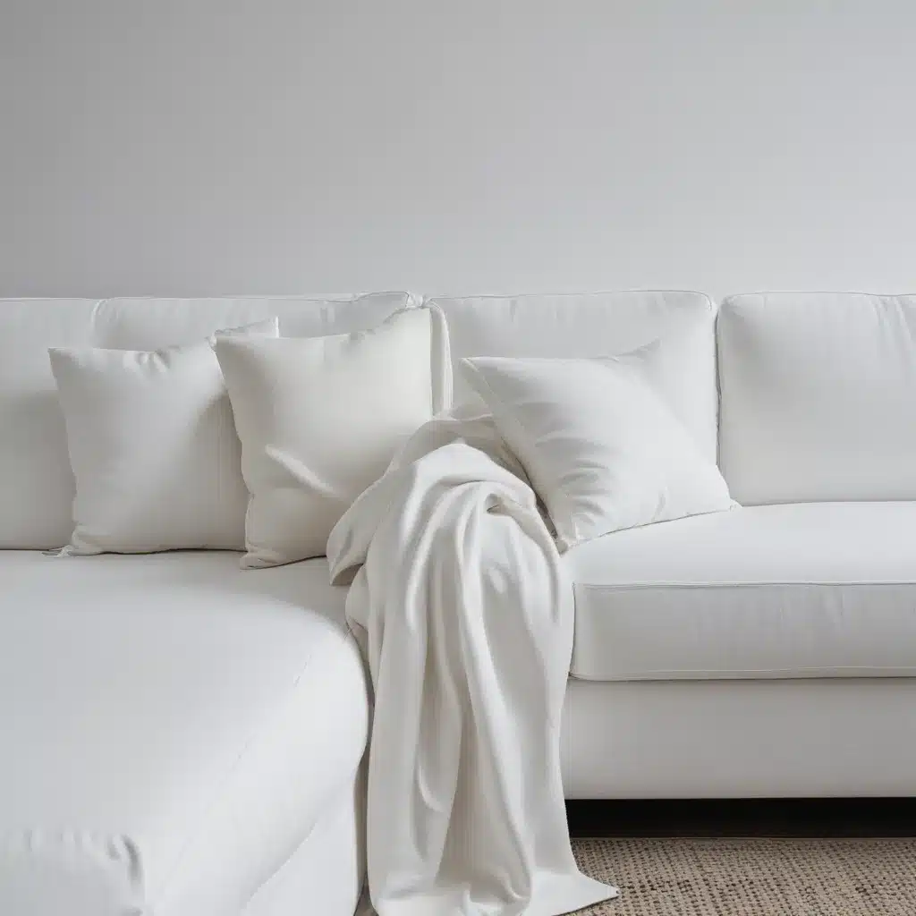 Defend White Sofa Fabric from Stains