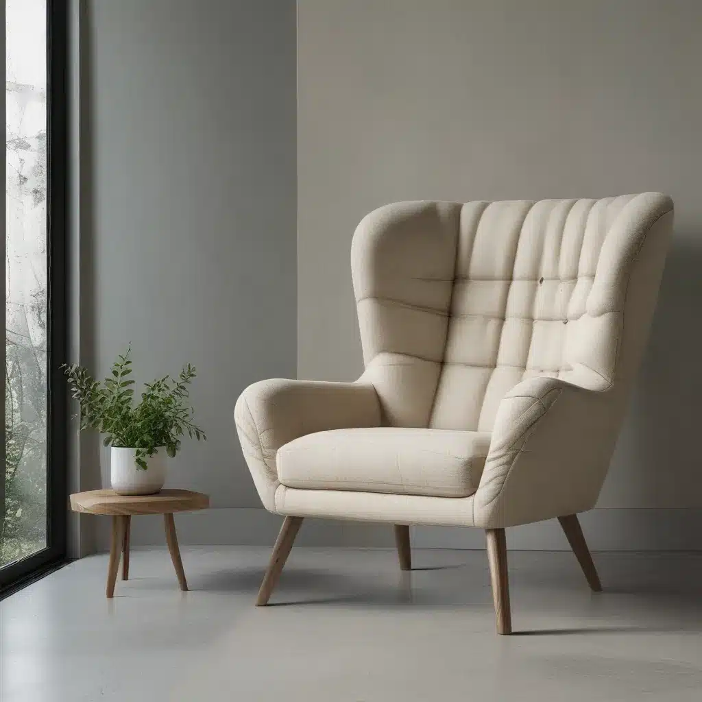Design an Armchair for Optimal Support and Coziness