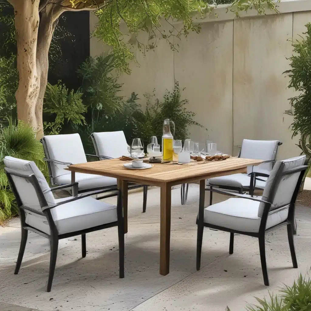 Dine Alfresco with Stylish and Functional Patio Furniture