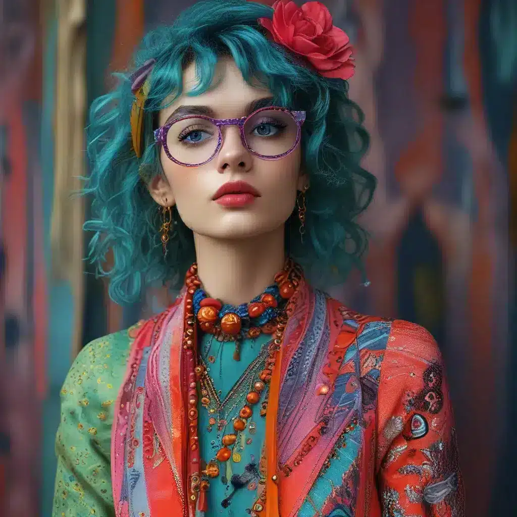 Eccentric Chic – Quirky Colors and Combinations