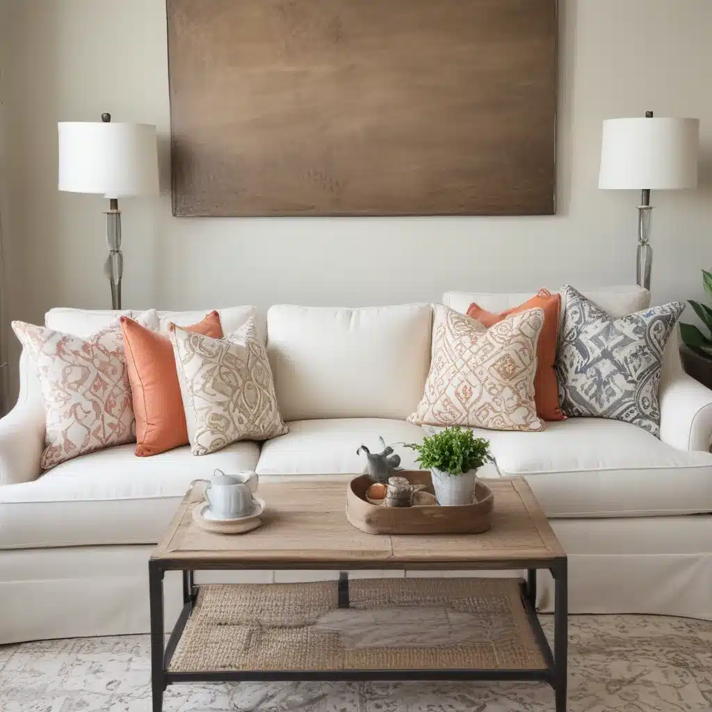 Express Your Style: Use Accent Pillows To Show Off Your Custom Sofa