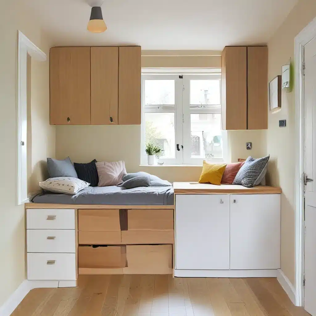 Fitted Furniture Transforms Tiny Rooms