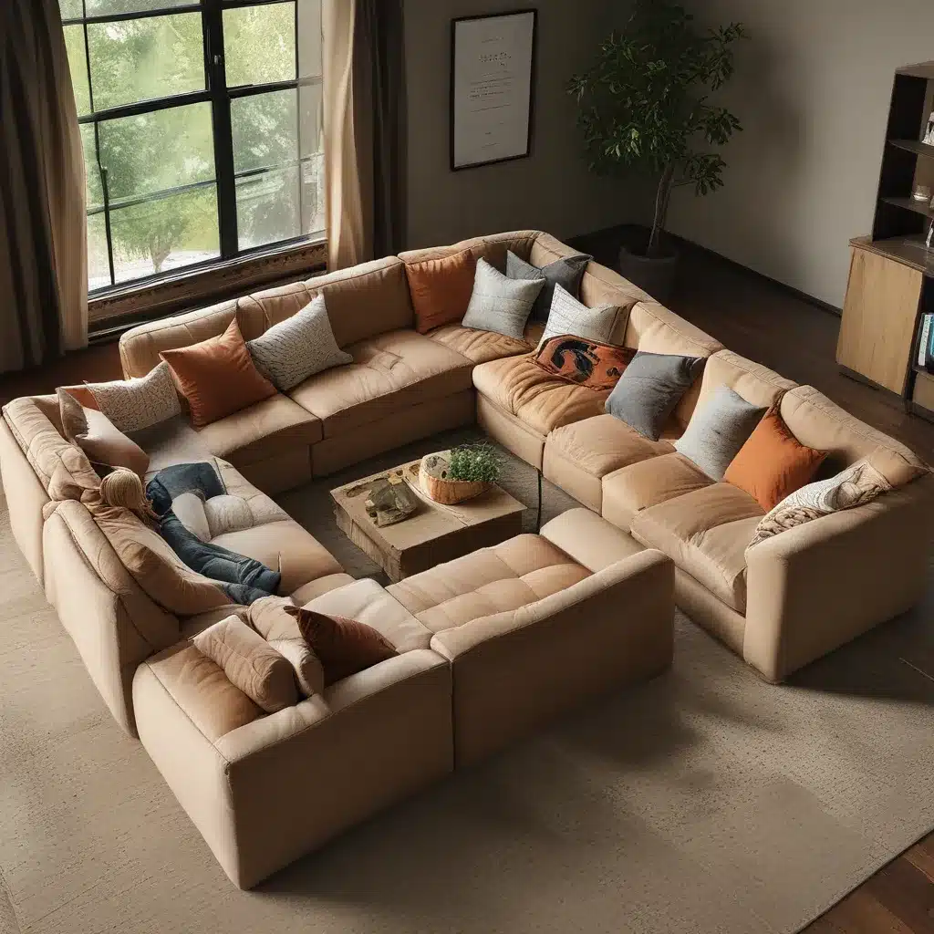 Gather More Friends with a U Couch