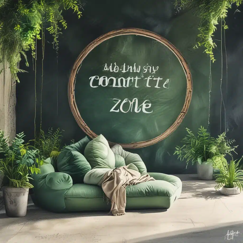 Greenify Your Comfort Zone