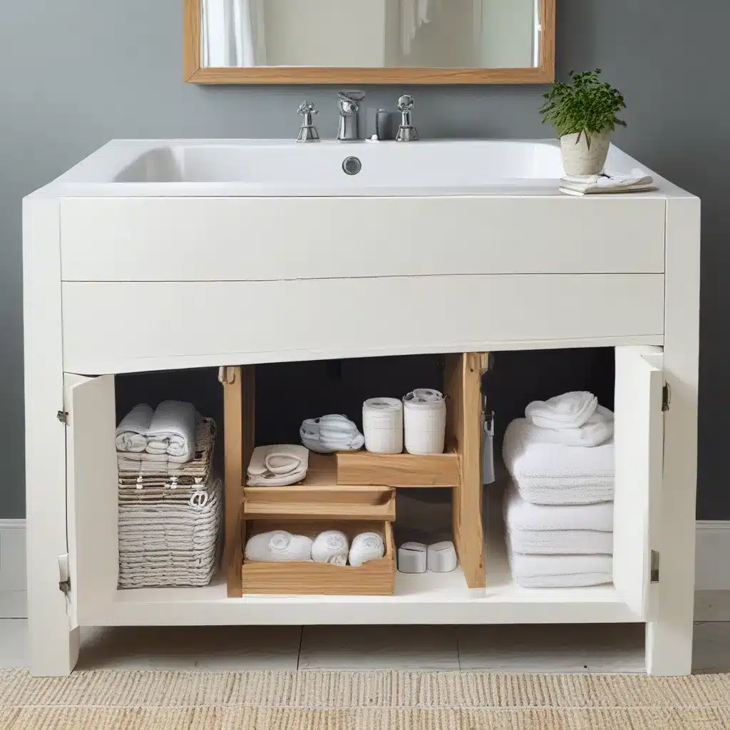 Hack IKEA Furniture into Chic Bath Storage