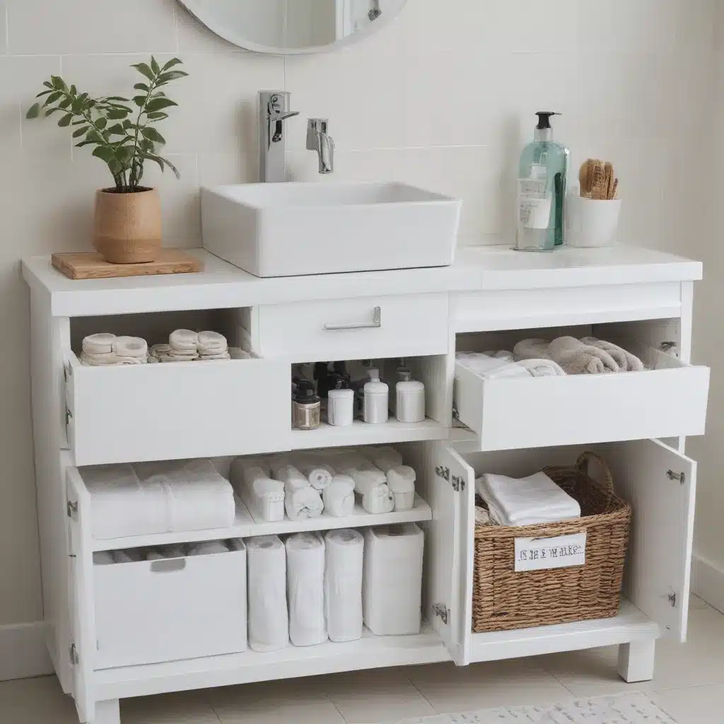 Hack IKEA Products into Bathroom Storage Solutions