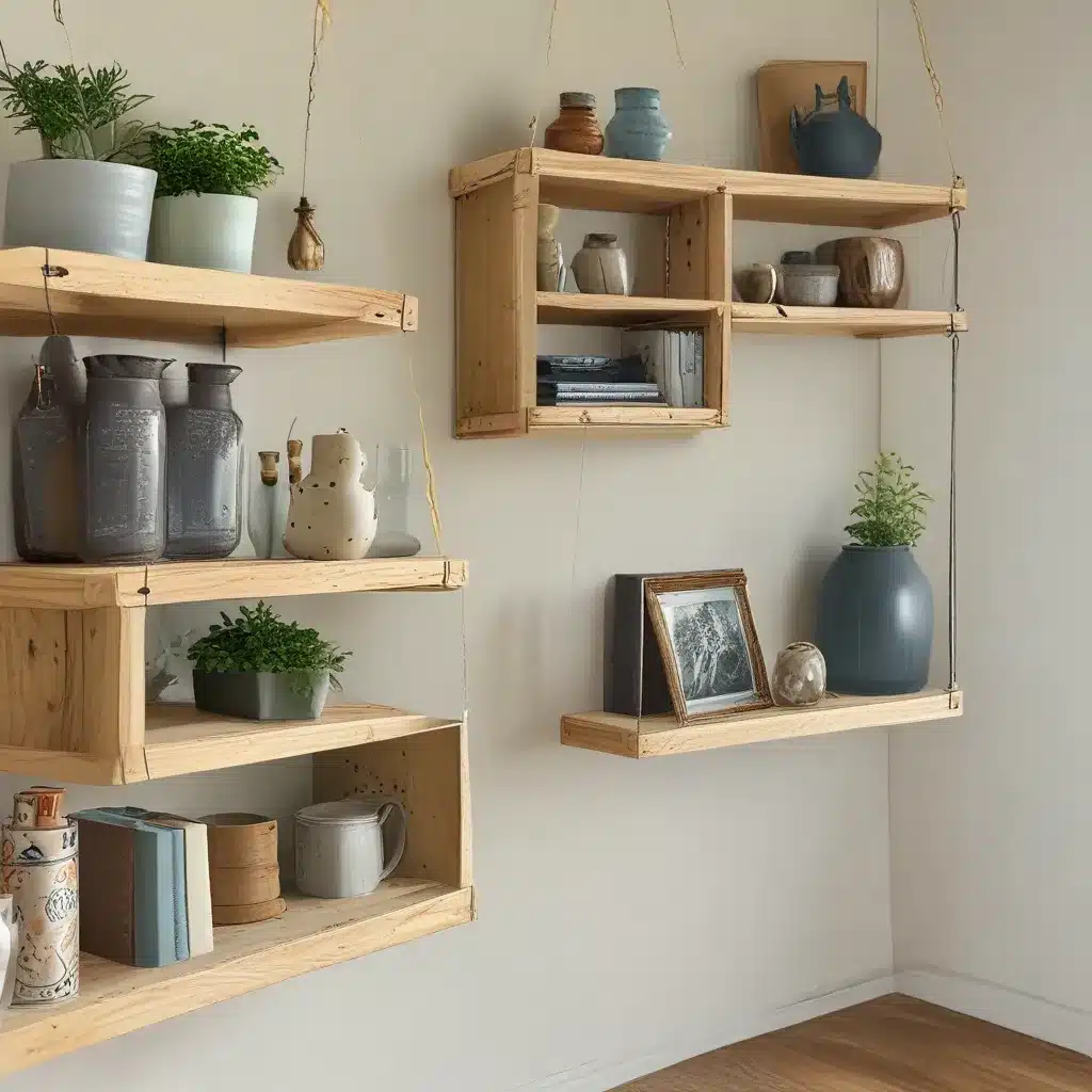 Hanging Shelves for Extra Vertical Storage