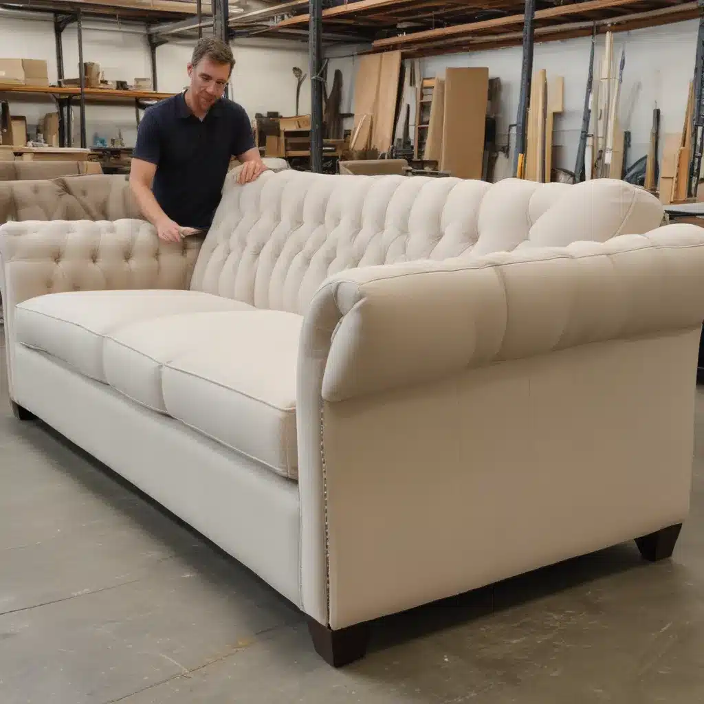 How Our Skilled Artisans Craft Your Custom Sofa