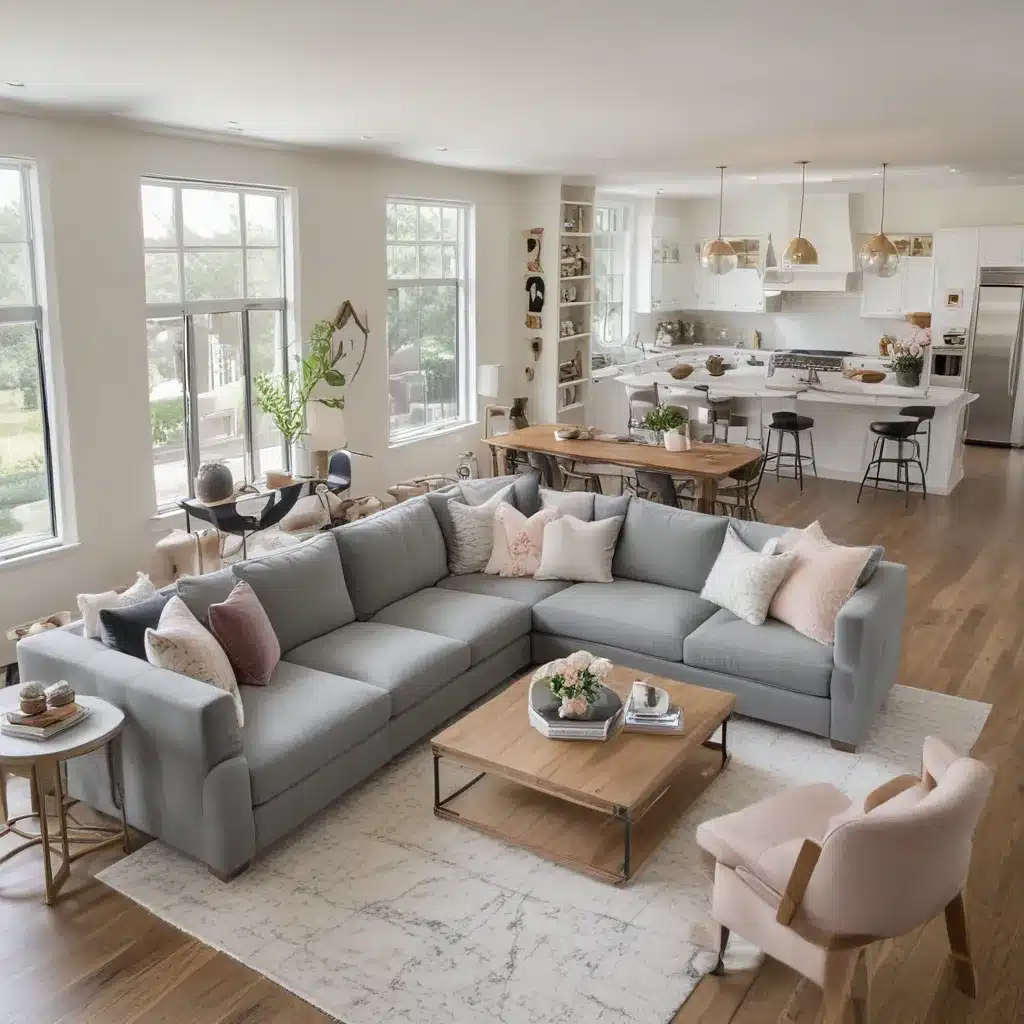 How Sectionals Can Maximize Seating In An Open Floor Plan