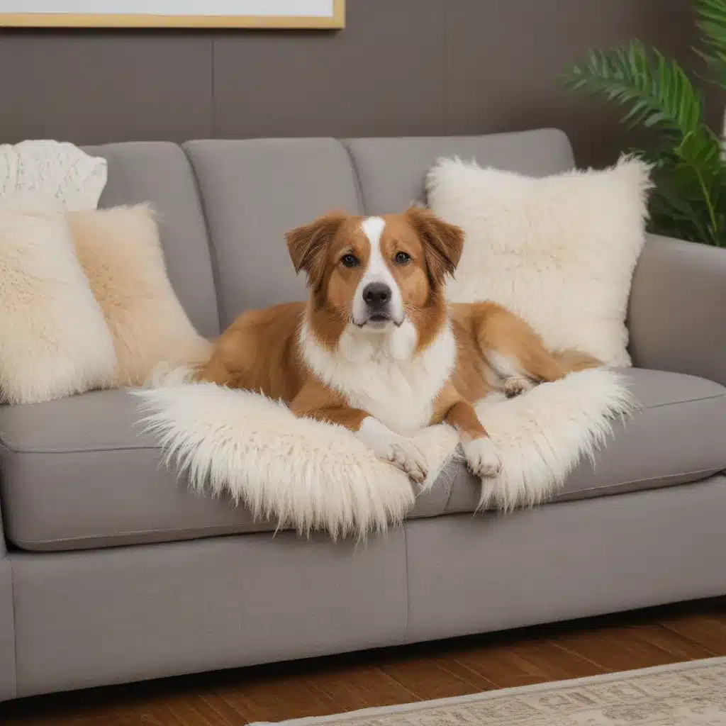 How to Keep Pet Fur Off Your Custom Sofa