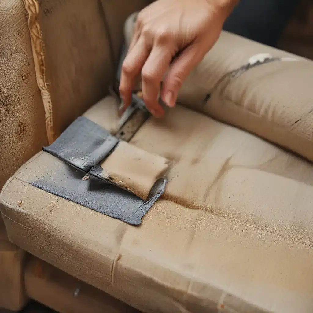 How to Repair Minor Upholstery Damage