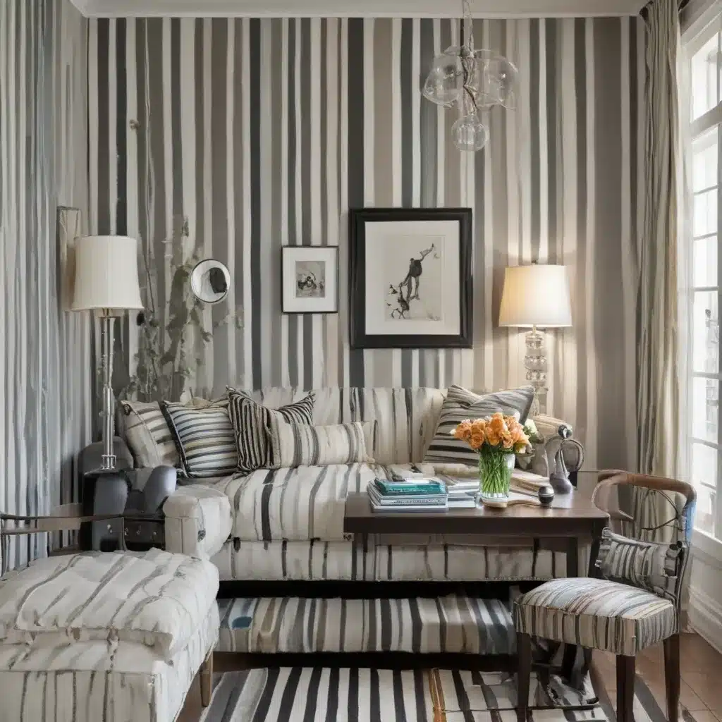 Incorporating Stripes Without Overwhelming a Space