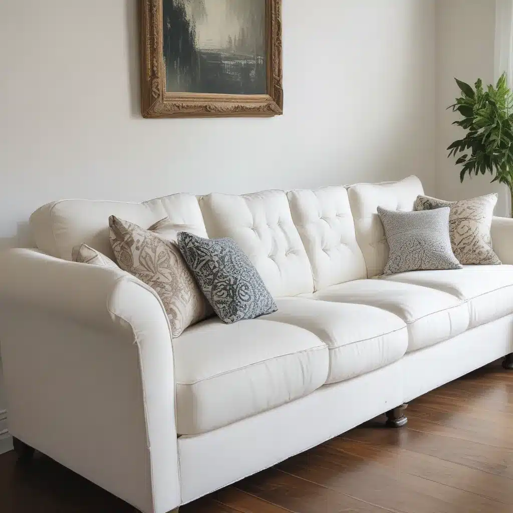 Keep White Sofas looking Bright With These Care Tips