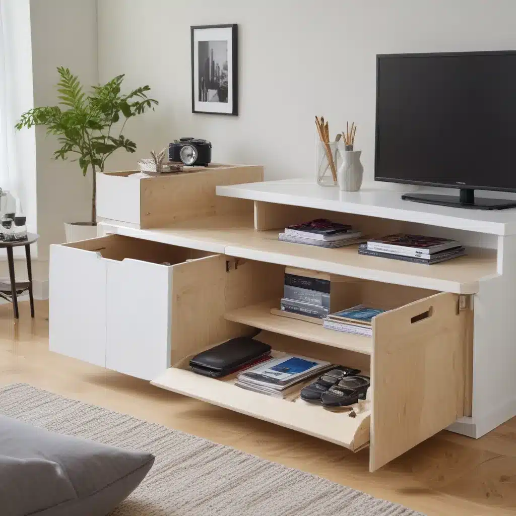 Keep Your Living Room Clutter-Free with Hidden Storage