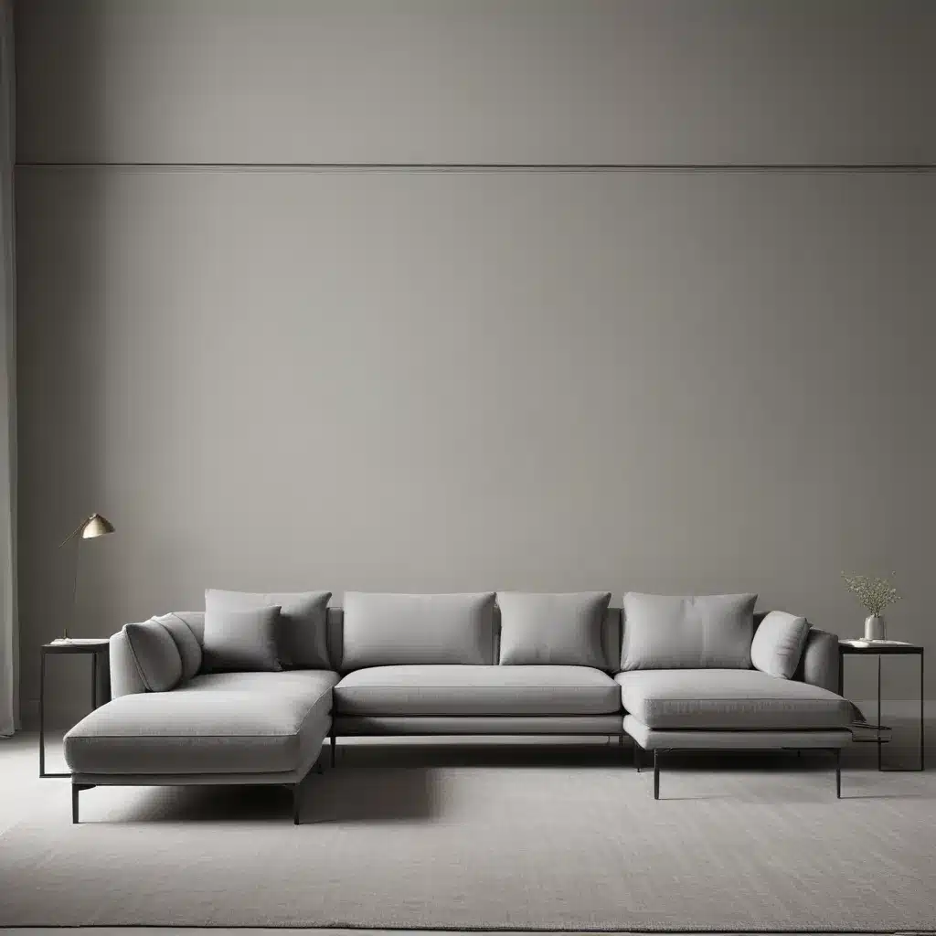 Lean and Linear: Strict Lines Define These Modern Sofa Shapes